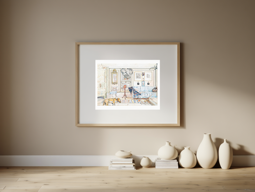 Carl Larsson – Lathörnet | Vintage Art Print