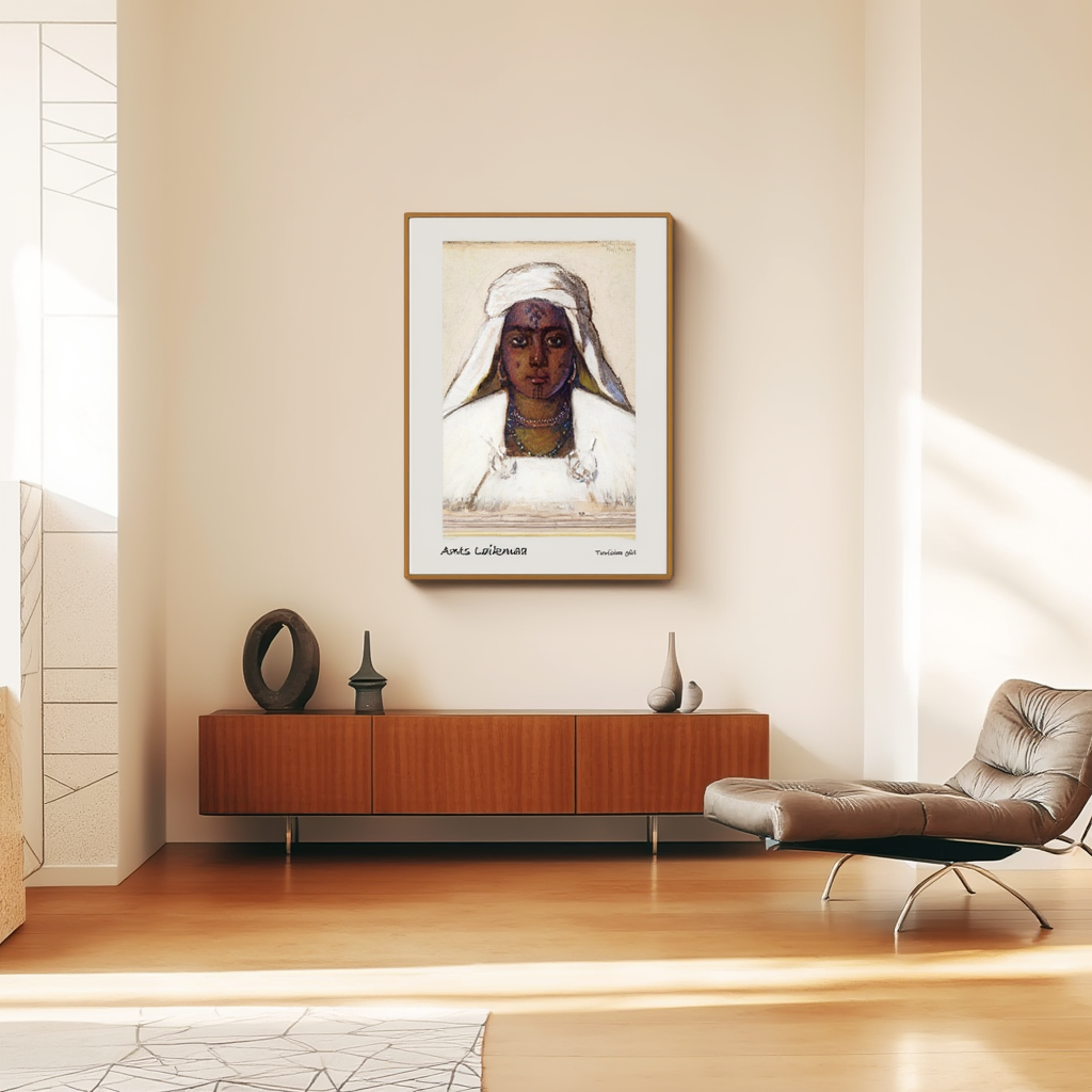 Tunisian Girl by Ants Laikmaa