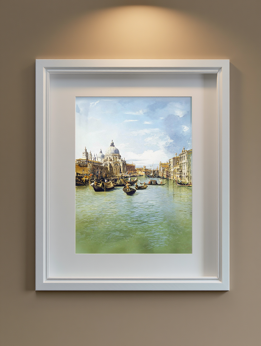 Indgangen til Canal Grande, Venedig af Canaletto (1730) – Italiensk mesterværk