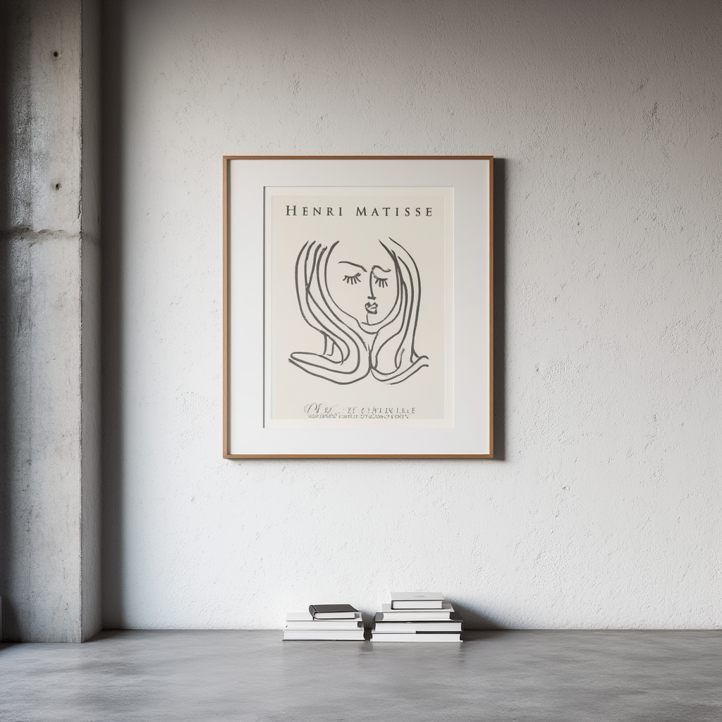 Aix En Provence Pavillon de Vendôme – Inspired by Henri Matisse | Modernist Travel Art Print