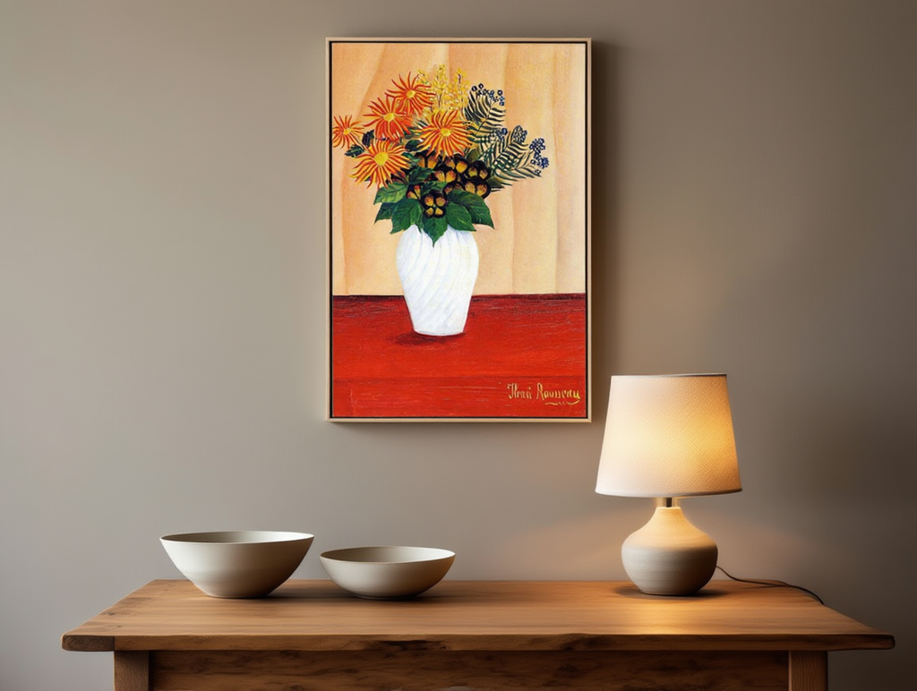 Henri Rousseau - Bouquet of Flowers