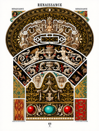 Illustration from L’ Ornement Polychrome "Renaissance"