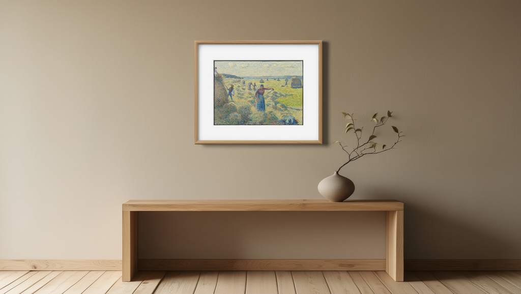 Camille Pissarro - La Récolte des Foins, Éragny