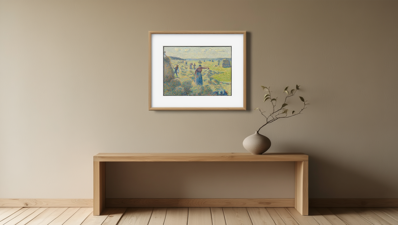 Camille Pissarro - La Récolte des Foins, Éragny