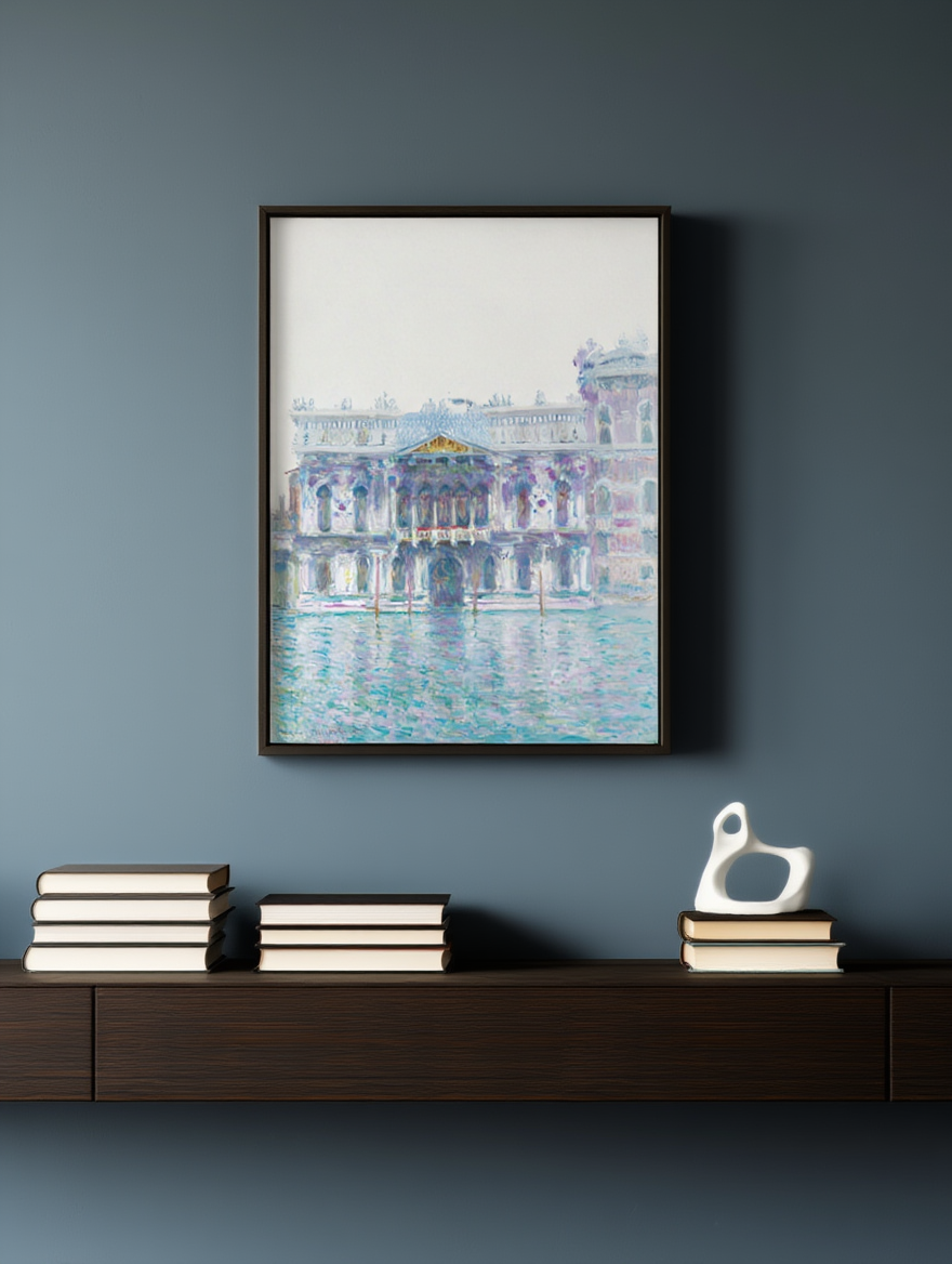 Le Palais Contarini | Elegant Architectural Art Print