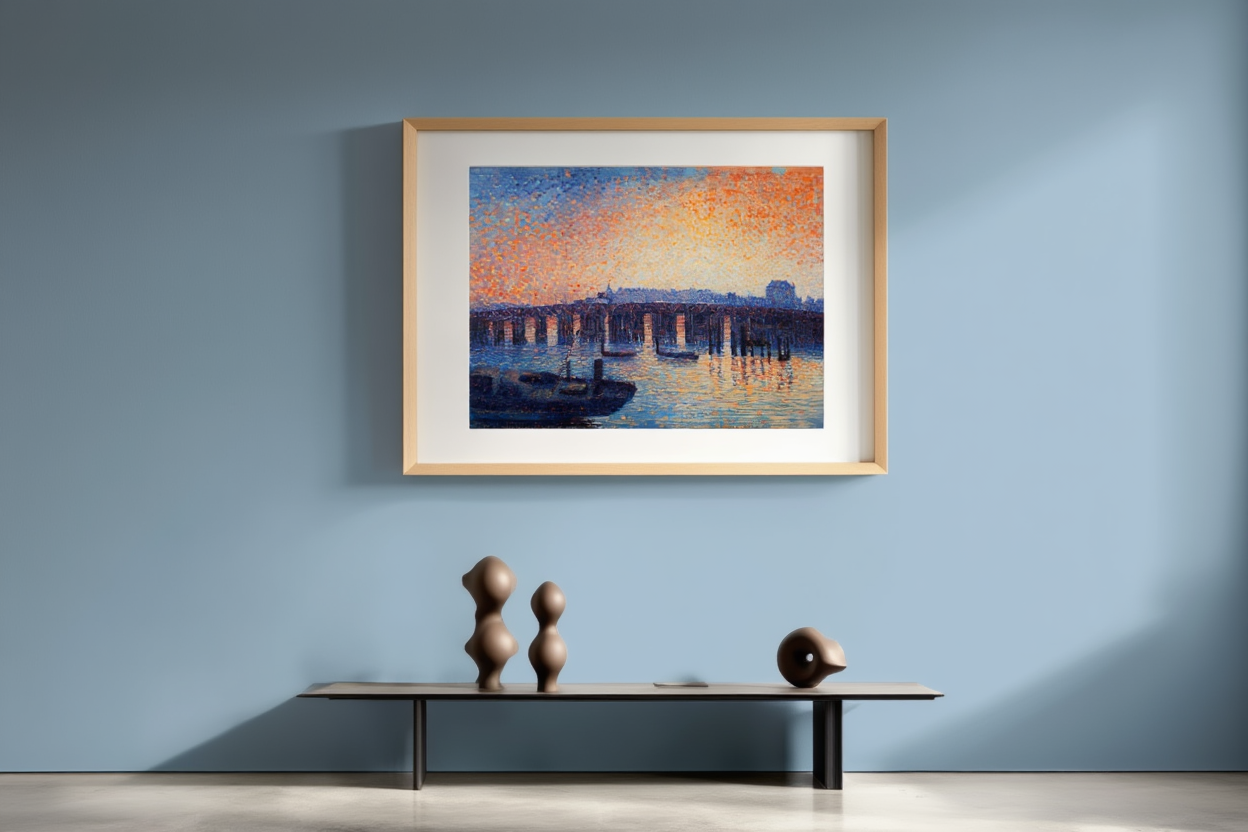 Camille Pissarro - Old Chelsea Bridge