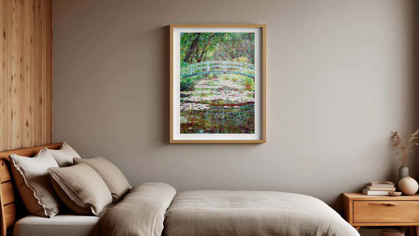 Claude Monet – The Japanese Footbridge - Iconic Impressionist Art Print