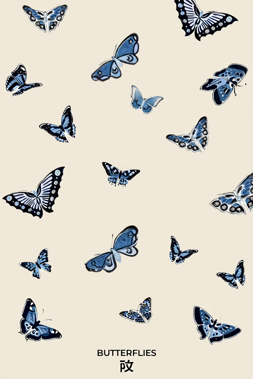 Kamisaka Sekka – Nature & Pattern | 4 Prints Mix & Match