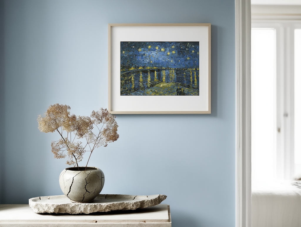 Vincent Van Gogh – Starry Night Over the Rhône | Mesmerizing Post-Impressionist Nightscape Art Print
