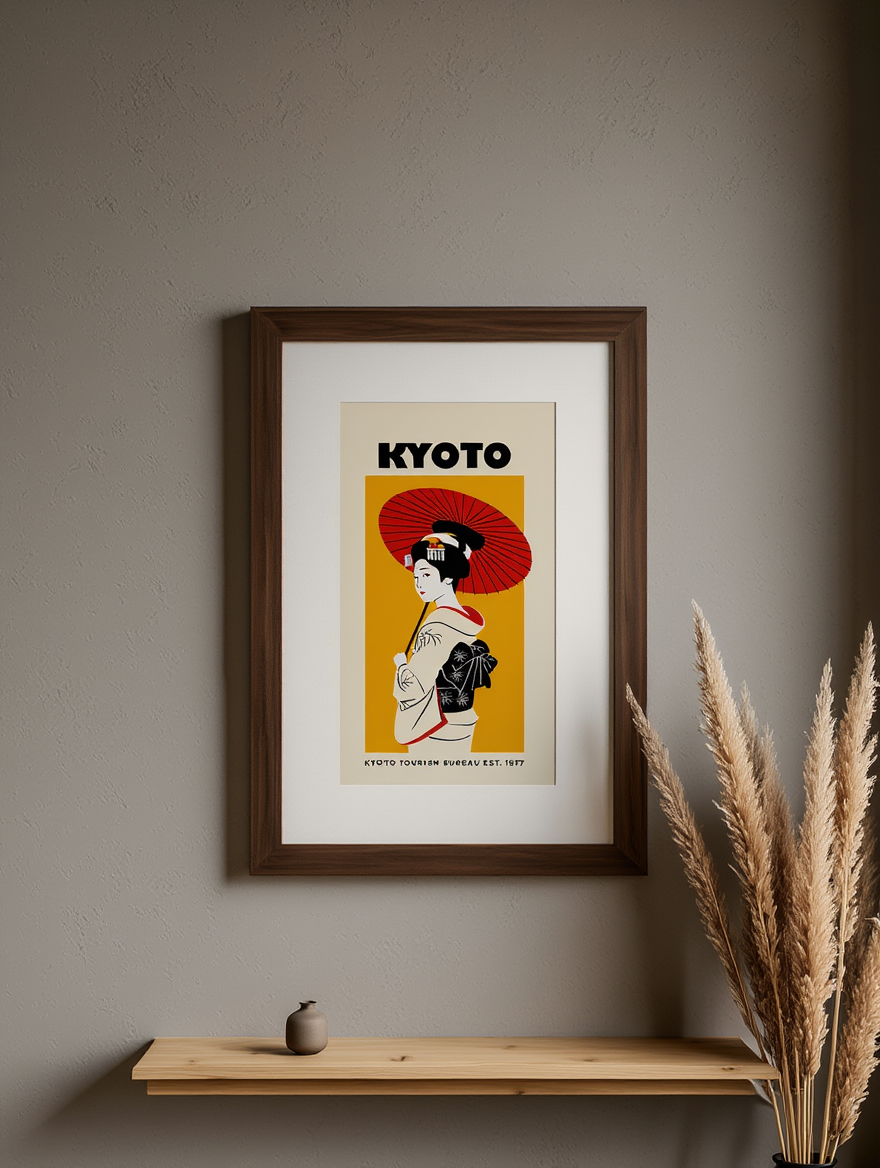 Kyoto Geisha – Art Print