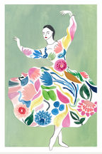 Set of 4 Botanical Figurative Dog Prints – Coffee & Pomegranate Illustrations - Hakyarts