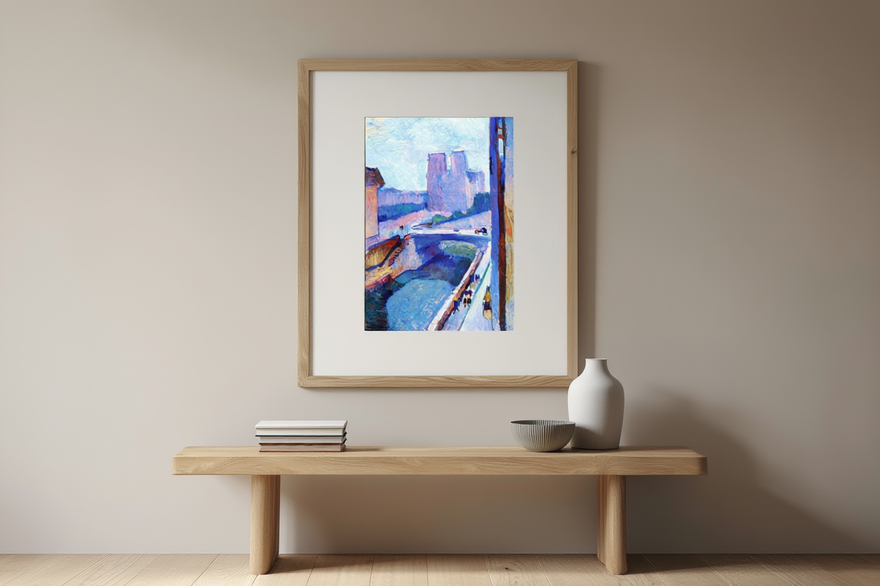 Henri Matisse - A Glimpse of Notre-Dame in the late Afternoon