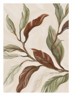 Floral Symphony – 6 Botanical Prints | Mix & Match Wall Art Collection - Hakyarts