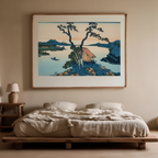 Lake Suwa in Shinano Province – Katsushika Hokusai – Vintage Japanese Ukiyo-e Art Print - Hakyarts