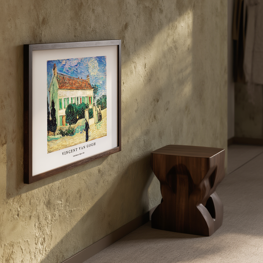 Vincent Van Gogh - White House at Night Poster