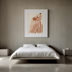 Sunlit Shores – Whimsical Coastal Scene Poster