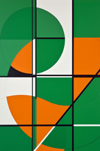 Set of 2 Geometric Prints – El Lissitzky Inspired Modern Art - Hakyarts
