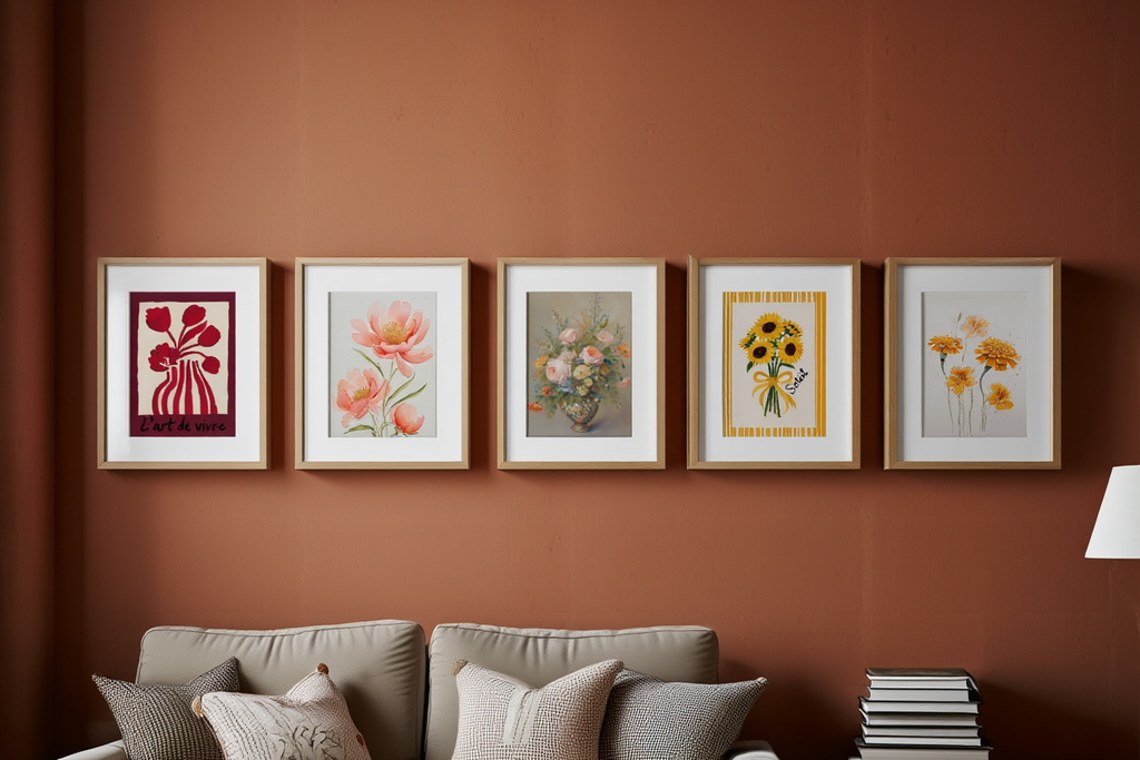 Floral Mix & Match – 5 Curated Prints