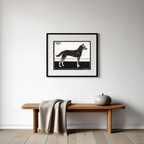 Dog by Julie de Graag – Dutch Nature & Animal Art Print - Hakyarts