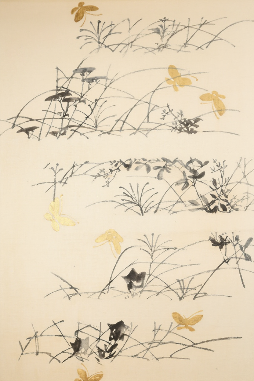 Extract from Bijutsukai (Design Magazine), 1902 – Vintage Japanese Art Print No17