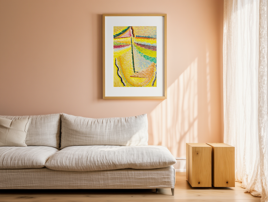 Alexej von Jawlensky - Abstract Head "The guardian angel"