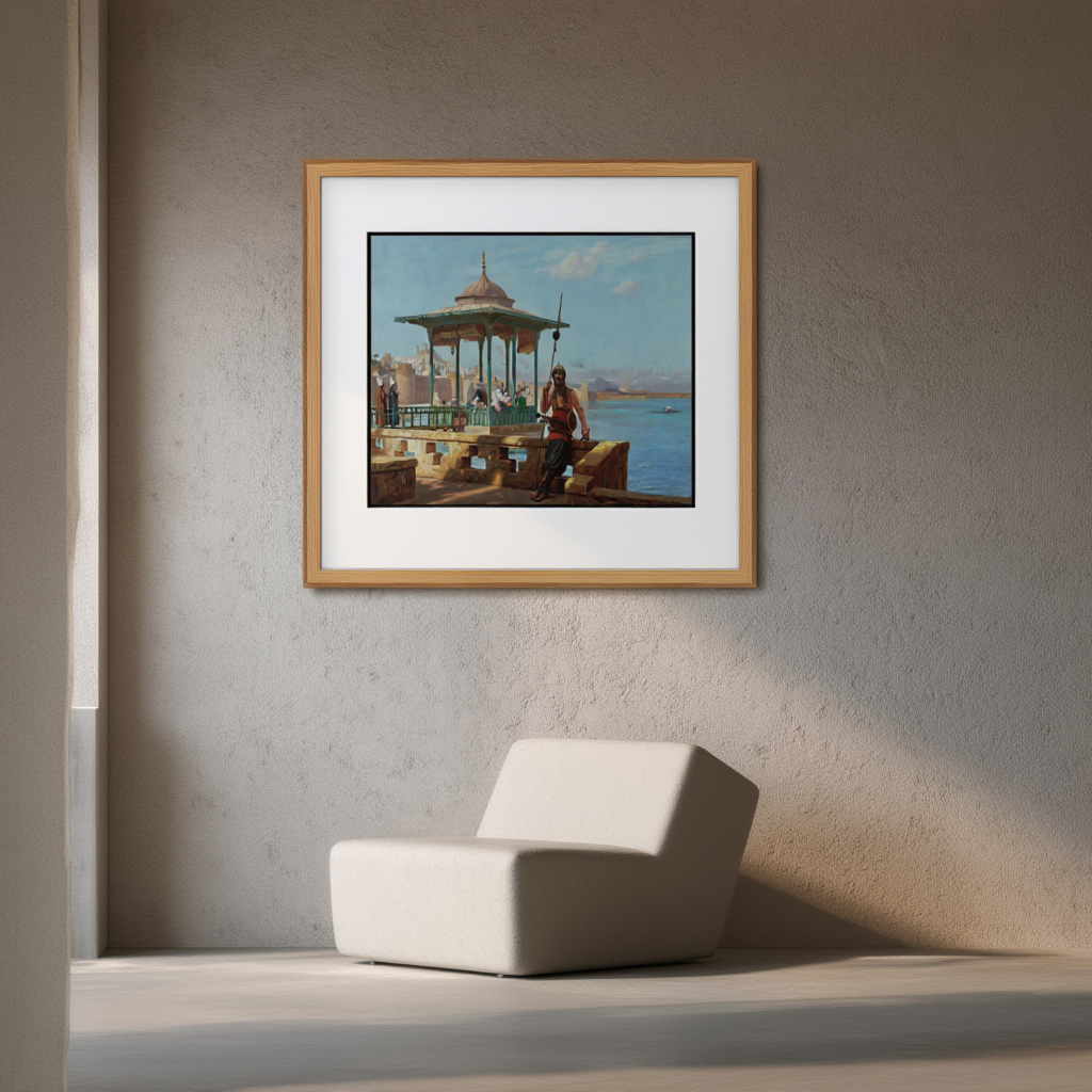 Jean-Léon Gérôme - The Harem In The Kiosk