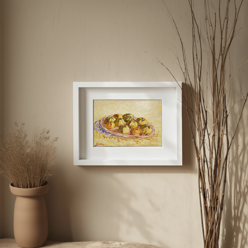 Vincent Van Gogh – Basket of Apples | Still Life Post-Impressionist Art Print