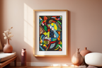Daughter in a Rocker by Henry Lyman Sayën – Figurative Art Print