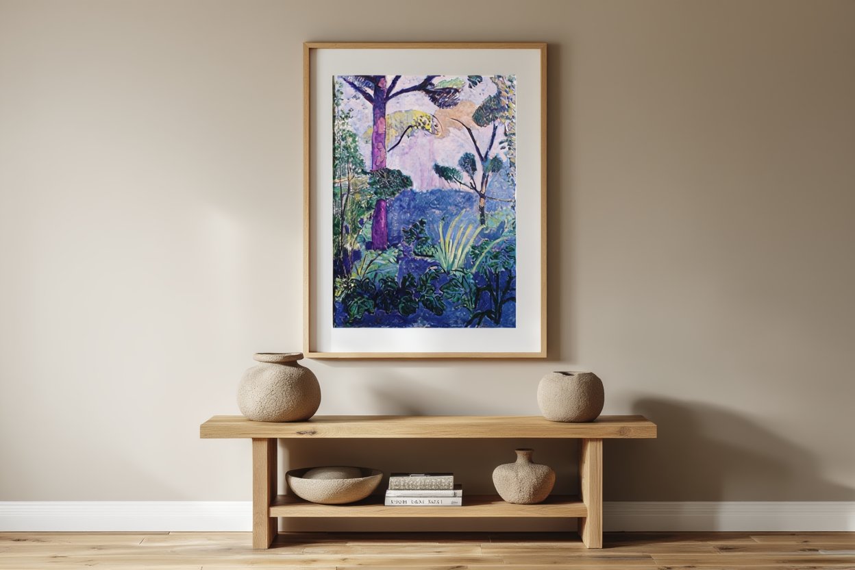Henri Matisse – Moroccan Landscape Poster | Vibrant Modern Art Print for Home Decor