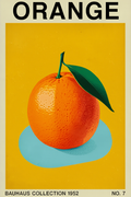 Orange Bauhaus – Vintage Single Print