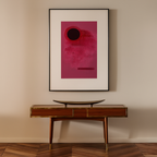 Kreis und Rechteck (Cercle et Rectangle) (1932) de Wassily Kandinsky – Impression d'art moderne abstraite