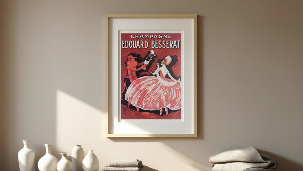 Edouard Besserat - Champagne Poster