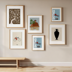 Modern Minimalist Art Prints – 6-Piece Home Décor - Hakyarts