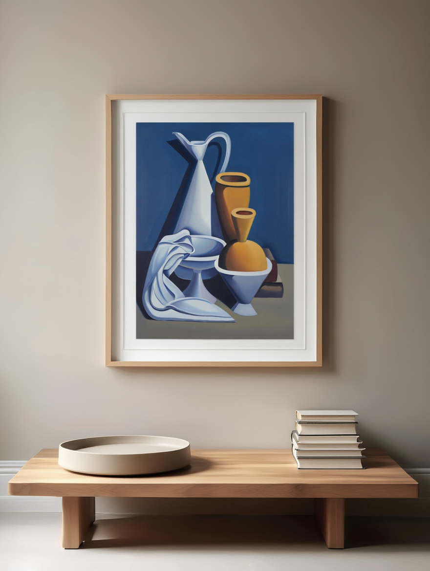 Vilhelm Lundstrøm – Still Life with Water Jug