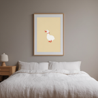 The Wandering Duck – Hand-Drawn Art Print