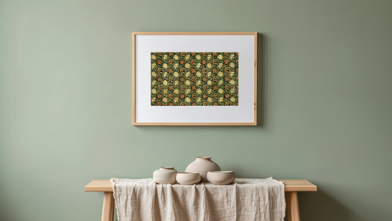 William Morris – Tulip and Lily No 2 - Iconic Arts and Crafts Floral Design Print