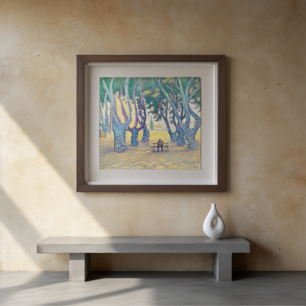 Paul Signac  - Place des Lices - St Tropez Poster