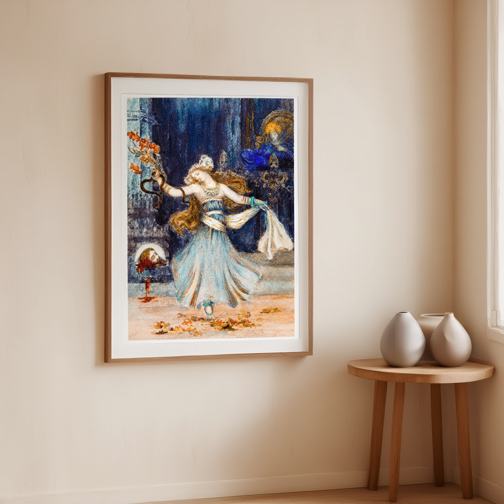 Gustave Moreau - Salomé Dancing Before the Head of St. John the Baptist