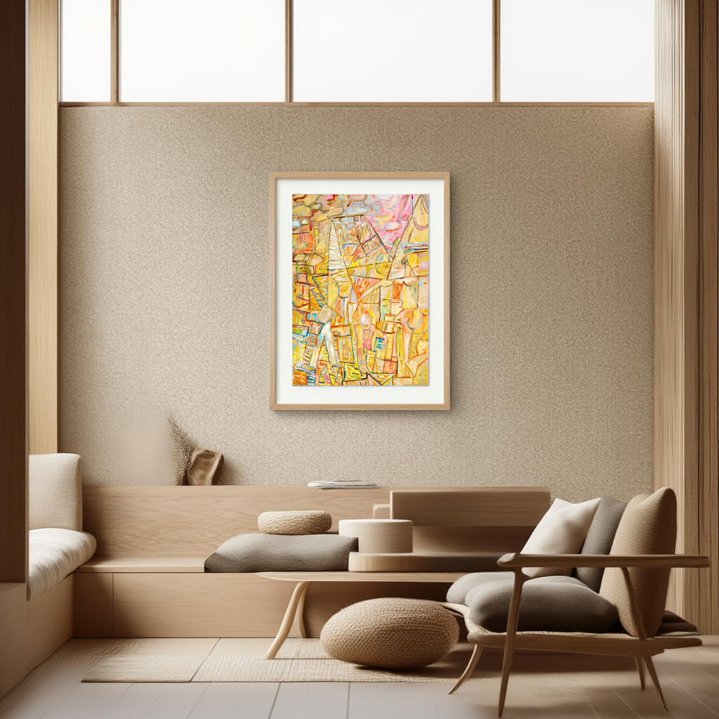 Composition – Sasza Blonder (1937) | Abstract Modernist Art Print