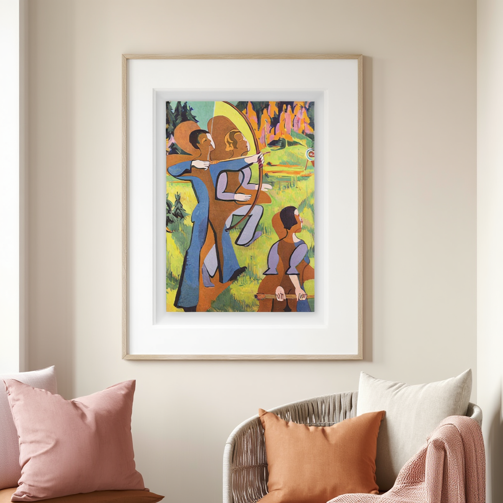 Ernst Ludwig Kirchner - Archers