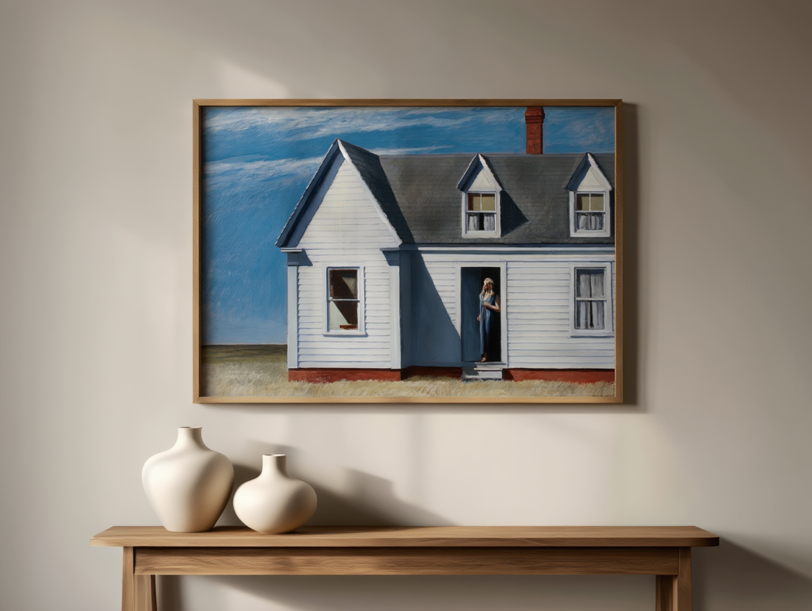 Edward Hopper – High Noon Art Print