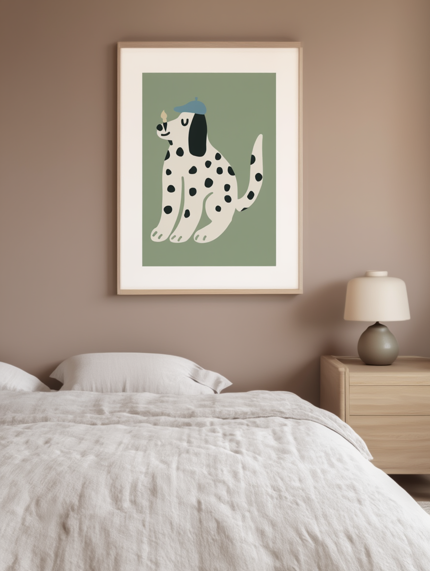 Dog Painter – Whimsical Canine Art