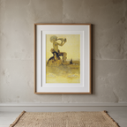 Vill Vallareman – John Bauer (1910) | Fairy Tale Illustration Art Print - Hakyarts
