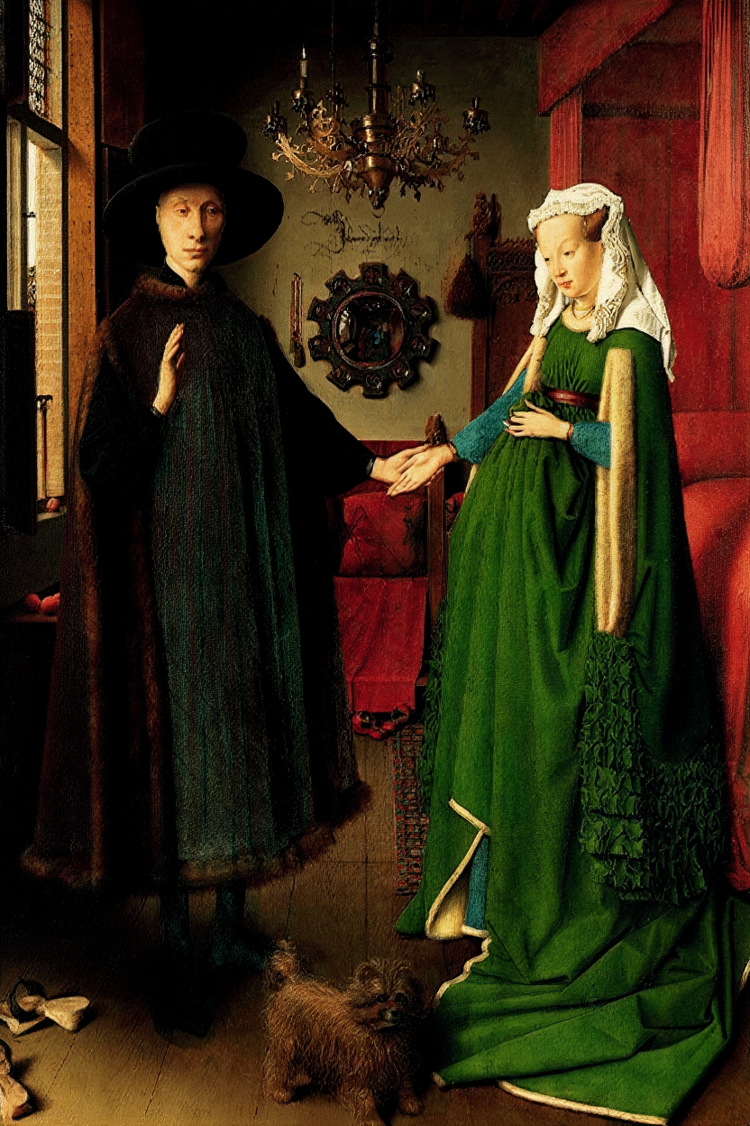 Jan van Eyck - The Arnolfini Portrait
