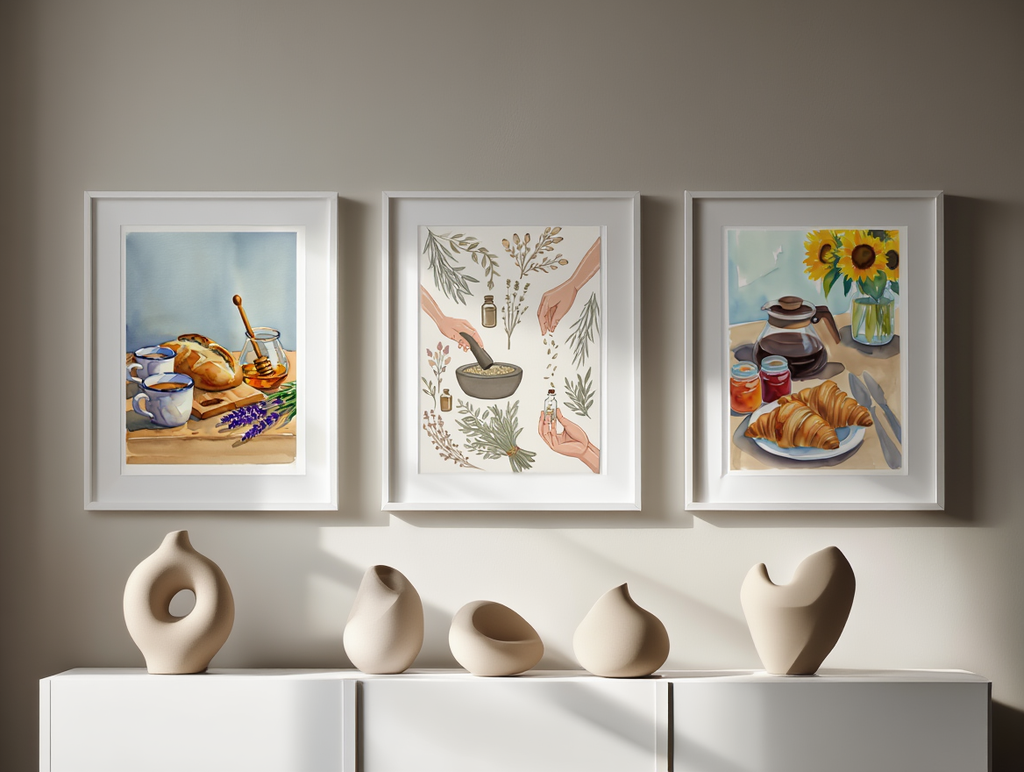 Floral Realism & Life – 6 Prints Mix & Match Collection