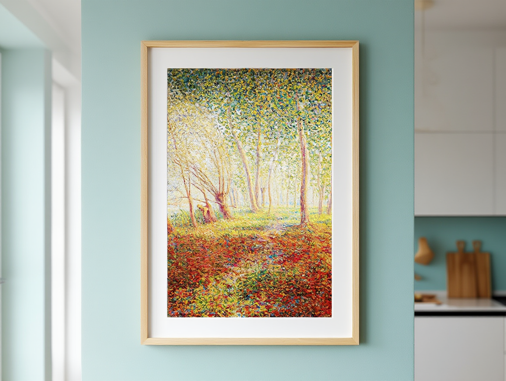 Les Vieux Saules à Moret