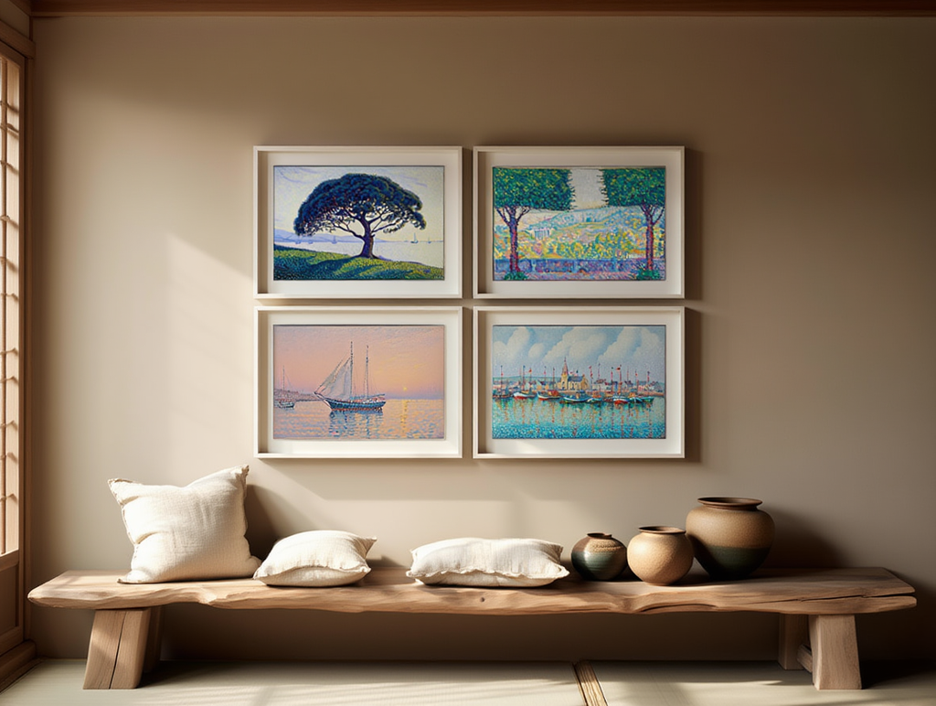 Paul Signac – Radiant Riviera Quartet 4 Prints Mix & Match