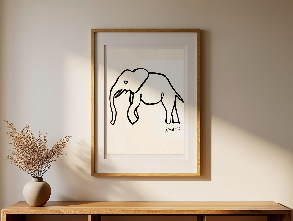 The Beige Elephant by Picasso