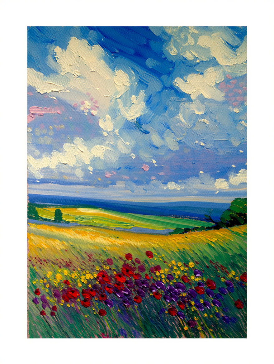 Monet Garden Serenity – Artistic Wall Prints