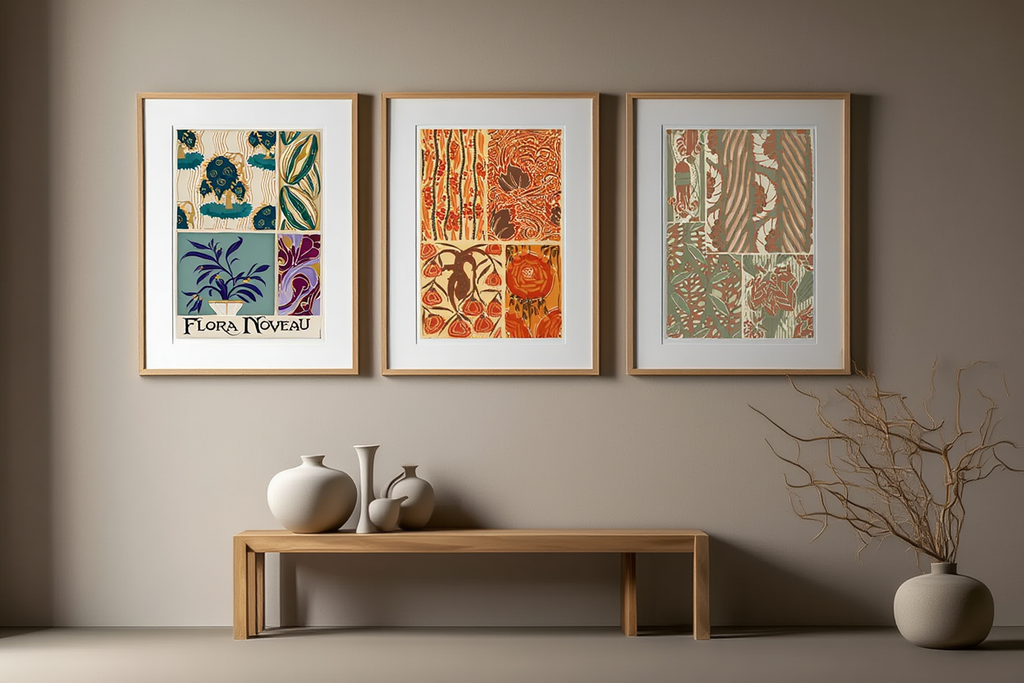 Émile-Allain Séguy – Ornamental Botanica Trio - 3 Prints Mix & Match